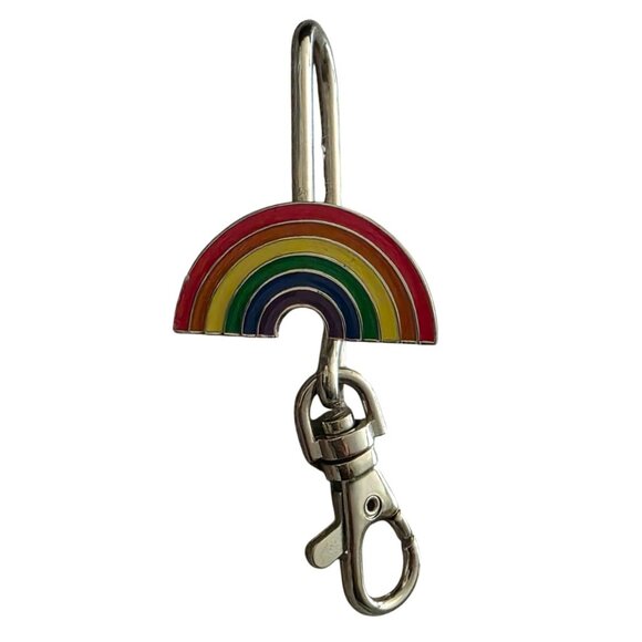 Rainbow Keychain With Clasp By Alexander Kalifano - Picture 1 of 5